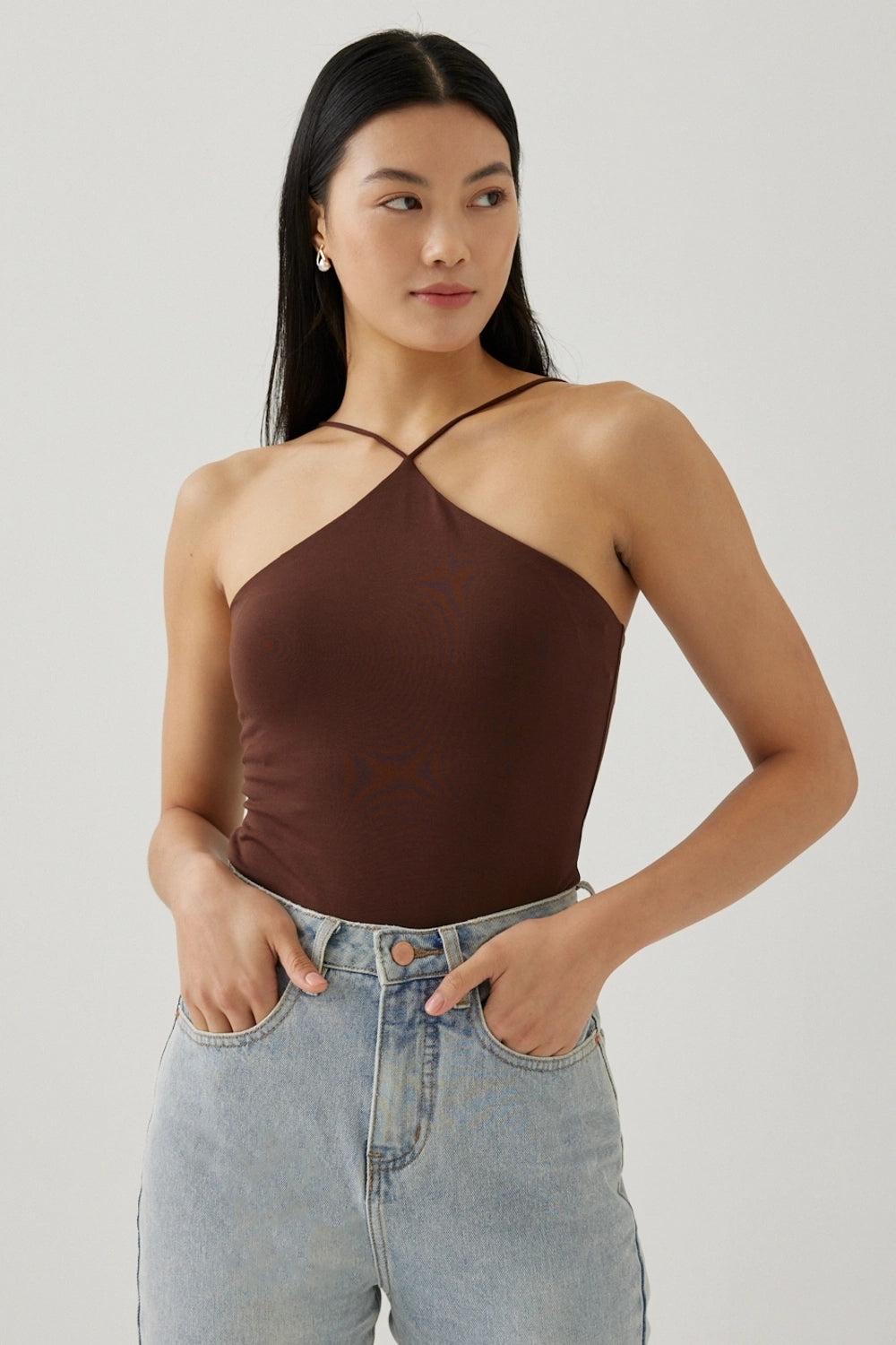 Ash Brown Top