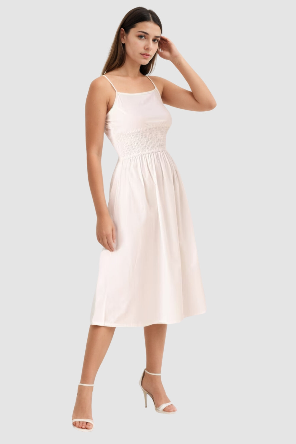 Saratov White Dress