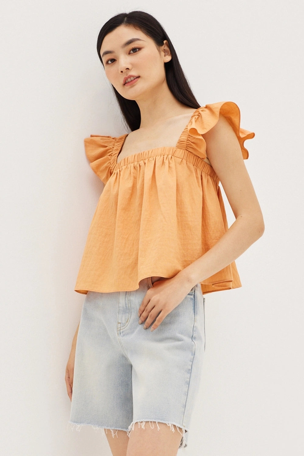 Paris Orange Top