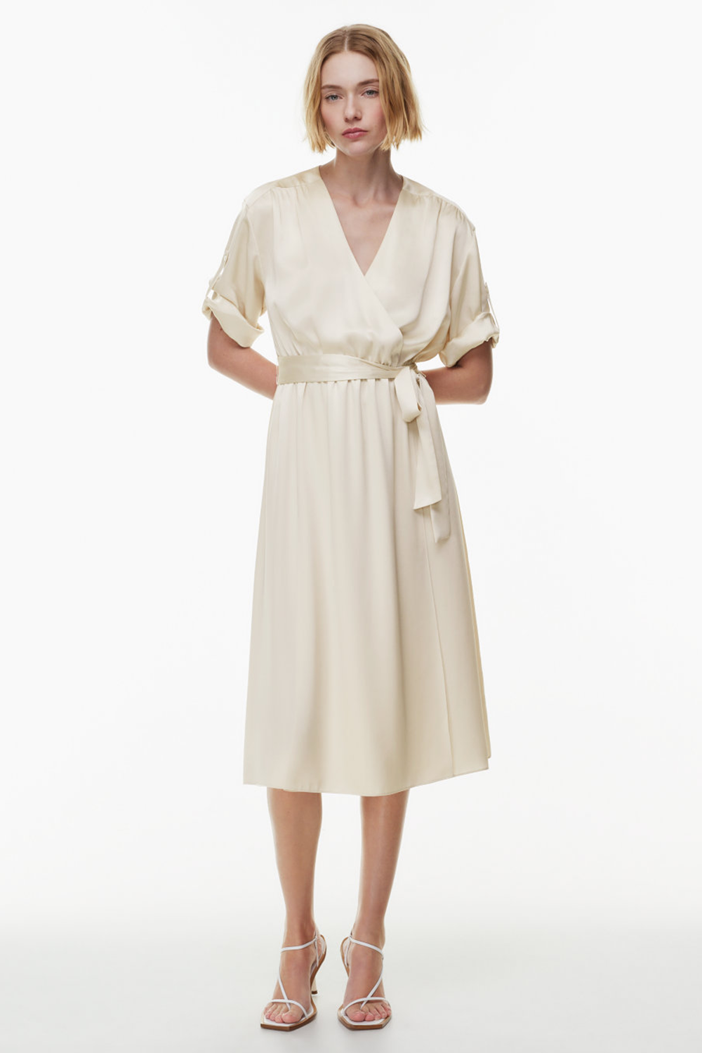 Solstice Cream Dress